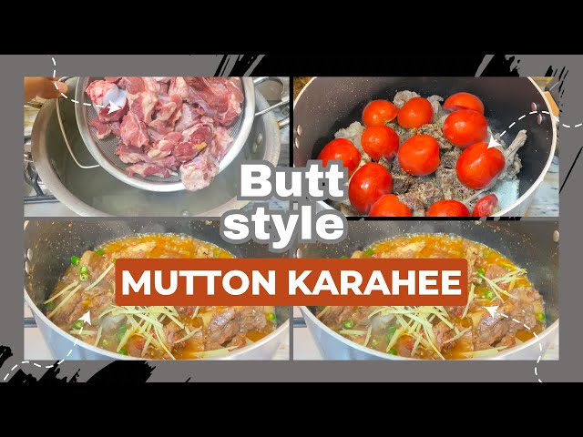 Butt karhai Style Mutton Karahi/ Restaurant Style Karahi By @arousefatima9687 / Dhaba Style karahi