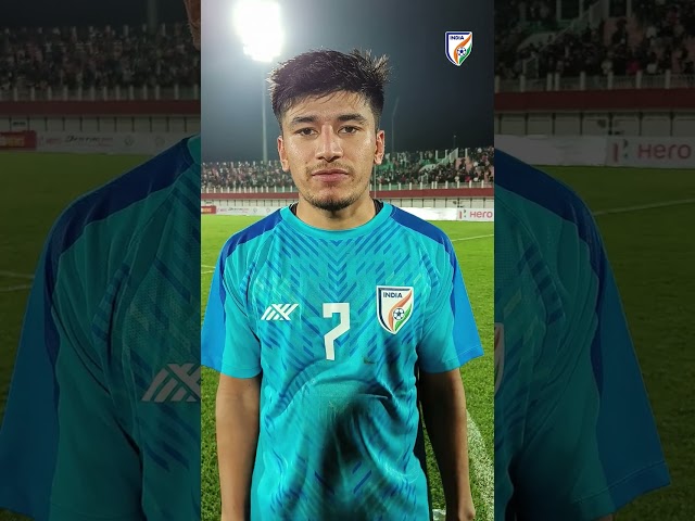 Anirudh Thapa : Thanks to the crowd. They were the twelfth man today 🐯