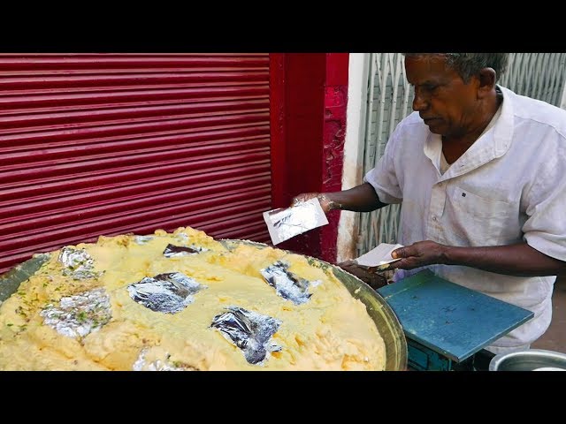 Indian Street Food - MILK CREAM Dessert India