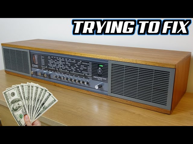 STUNNING 1960s B&O Vintage Radio - BEOMASTER 900K - Can I FIX it?