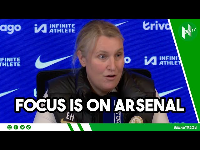Player to coach relationships are INAPPROPRIATE! | Emma Hayes | Chelsea v Arsenal