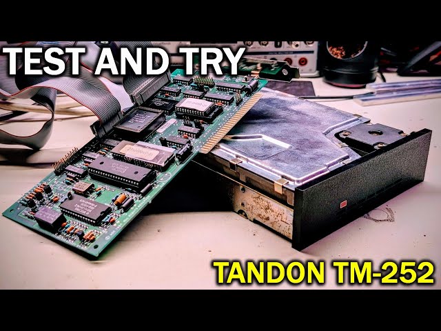 Test and try: Does this 40 year old Tandon TM-252 drive still work?