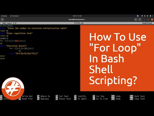 029 - Shell Scripting #04 | How To Use "For Loop" (With 7 Examples)