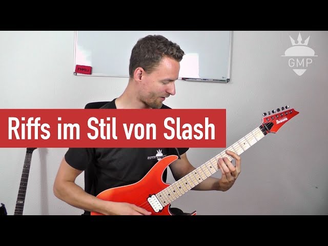 E-Gitarre lernen - Riffs im Stil von Slash 1 | Guitar Master Plan