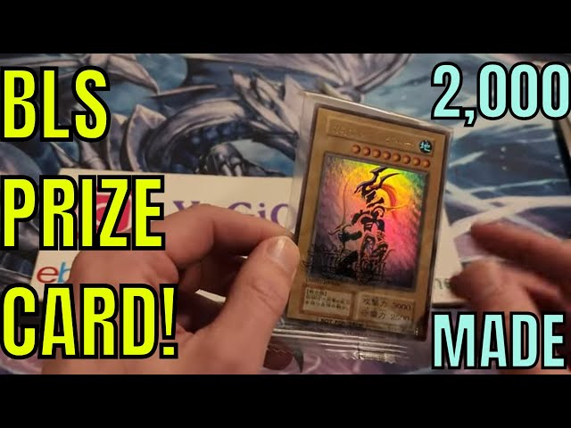 MAILDAY: YuGiOh Black Luster Solider GIVEAWAY PRIZE CARD Egyptian God Card Sweepstakes:  2,000 MADE!