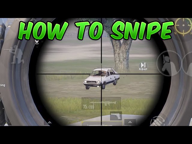 Learn How to Snipe a Vehicle (PUBG MOBILE & BGMI) Guide/Tutorial #Shorts Tips and Tricks