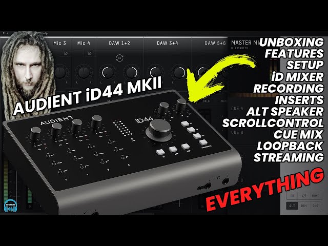 Audient iD44 MKII Audio Interface - EVERYTHING YOU WANT TO KNOW 🔥