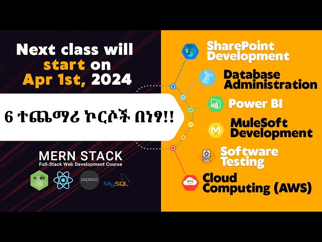 Next class will start on April 1st, 2024 - (Full Stack Web Development - MERN Stack)
