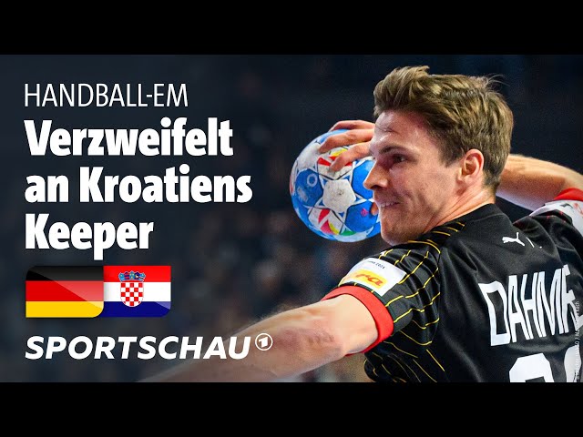 Deutschland - Kroatien Highlights | Handball-EM 2024 | Sportschau