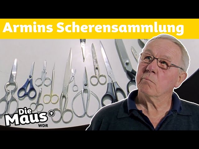 So wird eine Bastelschere hergestellt | DieMaus | WDR