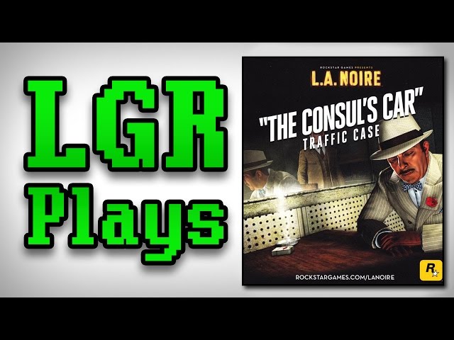 LGR Plays - L.A. Noire [The Consul's Car]