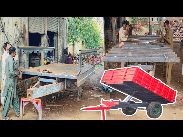 Incridible Process of Making HandMade Hydraulic Trolley // Manufacturing Trolley in Pakistan