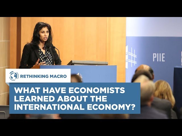 What Have Economists Learned About the International Economy?