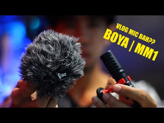 |  BOYA BY-MM1 | Budget Vlogging Microphone | Unboxing & Demo/Test |