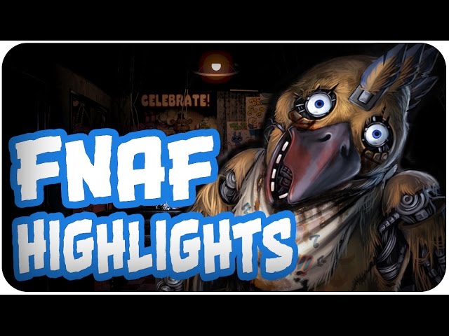 Five Nights at Freddy's 1 HIGHLIGHTS & FUNNY MOMENTS MONTAGE