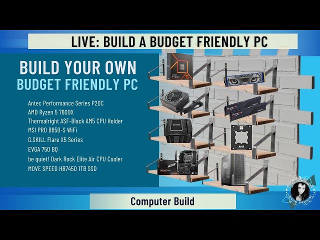 LIVE: ✩⚡🔧 Build a Budget Friendly Long Lasting Computer! 🔧⚡✩