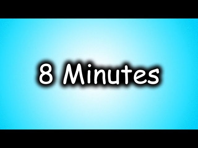 If the video reaches 8 minutes, the video ends - Para Needs Money