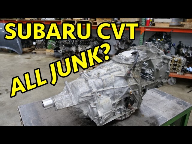 JUNK CVT Subaru Outback TR580 Full Transmission Teardown Dead At 108k!