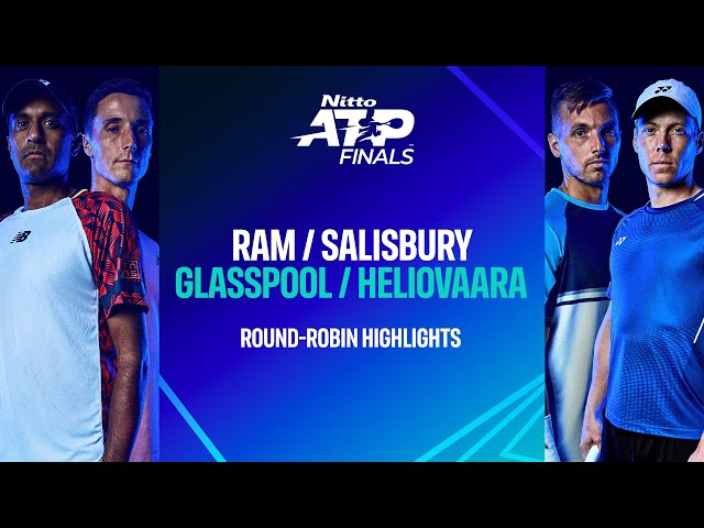 Salisbury/Ram vs. Glasspool/Heliovaara | Nitto ATP Finals Highlights