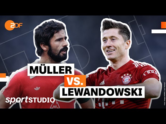 Müller vs. Lewandowski: Klassische Legende oder moderne Perfektion? | Bundesliga | sportstudio