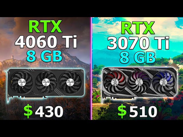 RTX 3070 Ti vs RTX 4060 Ti - Big Test in 2K Resolution