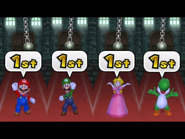 Mario Party 9 - All Tricky Minigames