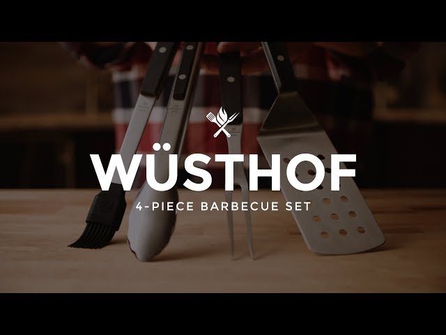 Wusthof 4 Piece Barbecue Tool Set | Product Roundup by All Things Barbecue