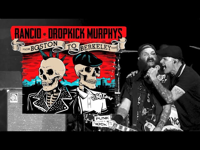 RANCID AND DROPKICK MURPHYS DOING A MEDLEY OF A COVER SONGS AT IT'S NOT DEAD 2017
