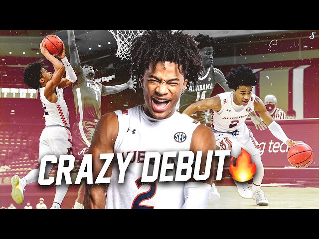 Sharife Cooper Did Not Disappoint In Auburn Debut | Full Highlights vs UA | 26 Pts, 9 Ast & 4 Reb👀❗️