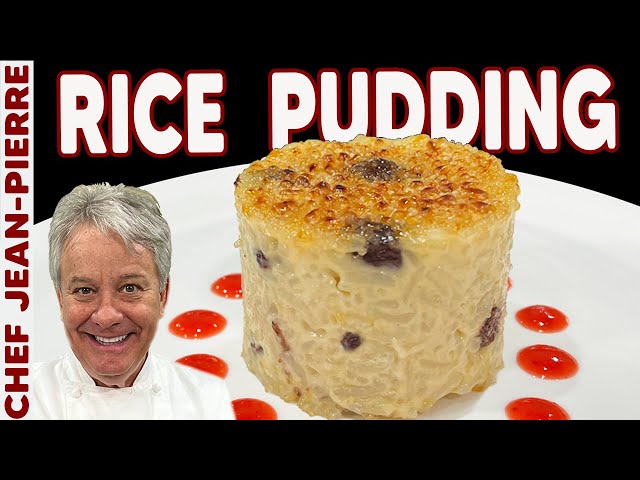 Rice Pudding Brulee - Budget Gourmet | Chef Jean-Pierre
