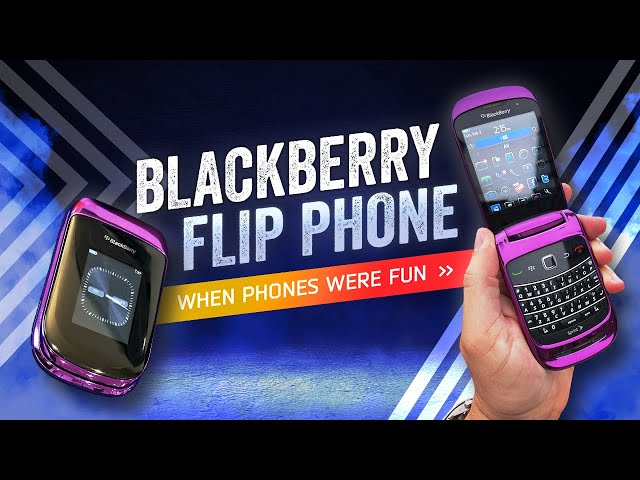 When Phones Were Fun – BlackBerry's Flip (Before The Flop)