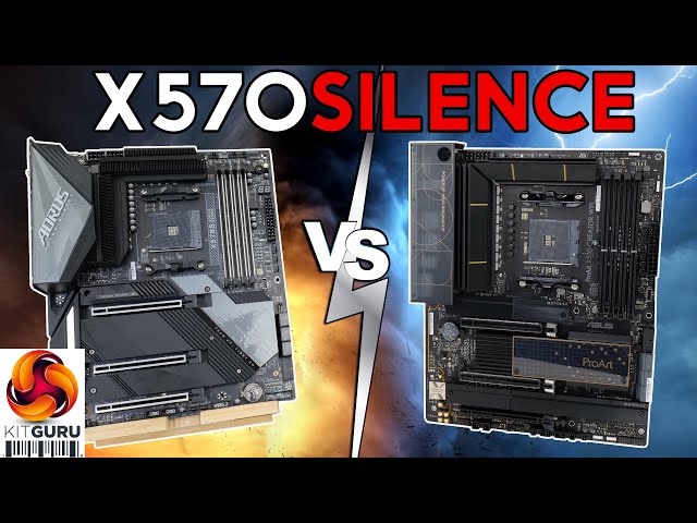 X570S - Gigabyte / ASUS silent boards reviewed!