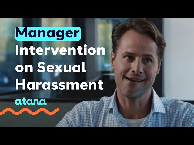 Sexual Harassment Prevention Training Clip for Managers—It's Time For An Intervention Training Clip