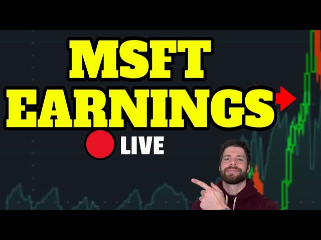 🔴WATCH LIVE: MICROSOFT (MSFT) Q3 EARNINGS CALL 5:30PM! | FULL CONFERENCE