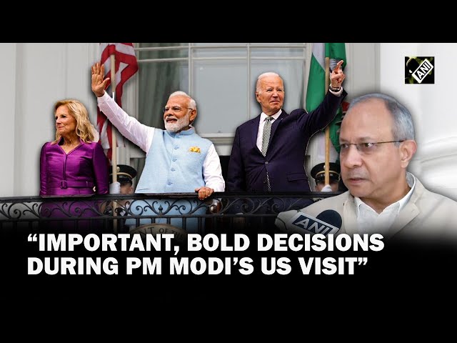 Important, bold decisions have been taken during PM Modi’s US State Visit: Former Deputy NSA