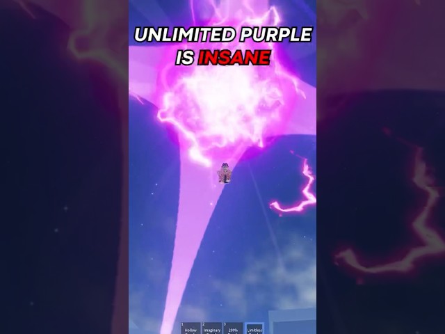 Unlimited Hollow Purple Is INSANE
