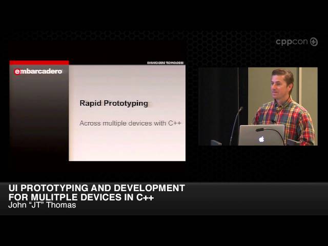 UI prototyping and development for multiple devices in C++ - John "JT" Thomas [ CppCon 2014 ]
