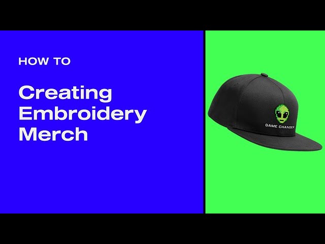 How to Create Embroidered Merch with SE.Merch