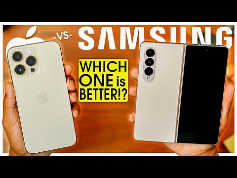 WHICH ONE!? iPhone 14 Pro Max vs Galaxy Z Fold 4 Review BRUTALLY HONEST