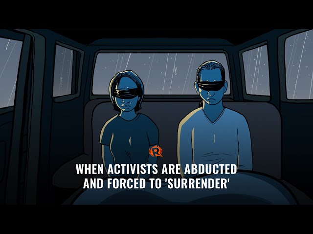 ANIMATED: When activists are abducted and forced to surrender
