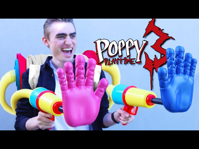 How To Make the Chapter 3 Grab Pack From Poppy Playtime in Real Life!!