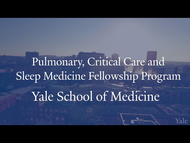 Pulmonary and Critical Care Fellowship Program