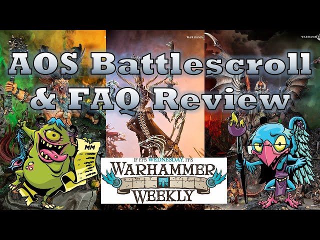 BattleScroll & FAQ Review - Warhammer Weekly 12222021