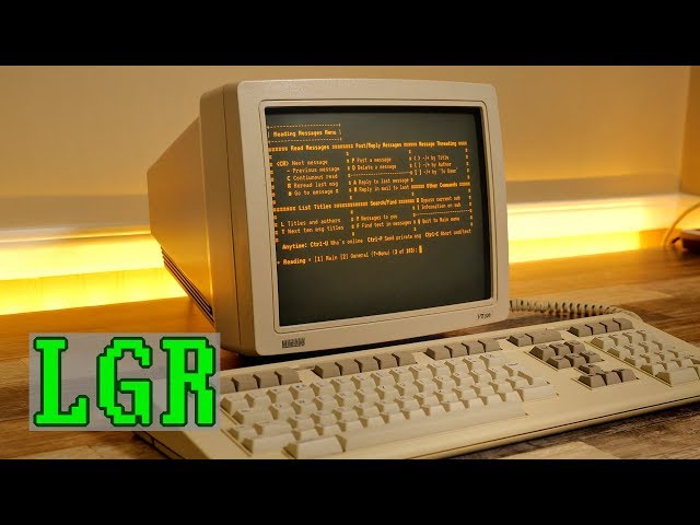 DEC VT320: The Classic 1987 Library Computer Terminal