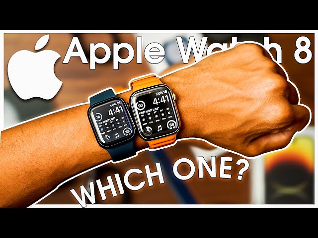 Do Not Buy the WRONG Apple Watch Series 8 [41mm vs 45mm] stainless steel vs aluminum