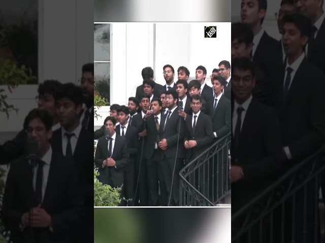 USA: Indian-origin students perform at the White House to welcome PM Modi