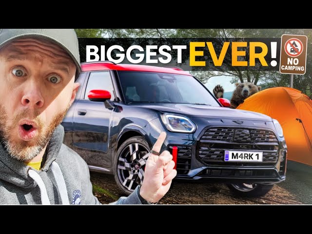 NEW 2024 Mini Countryman (JCW) review: tech reviewer goes camping!