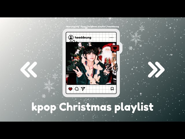 kpop Christmas playlist 2023