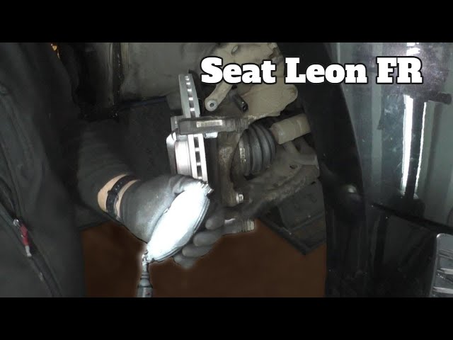 Seat Leon FR 5F Bremsbeläge und Bremsscheiben vorne wechseln