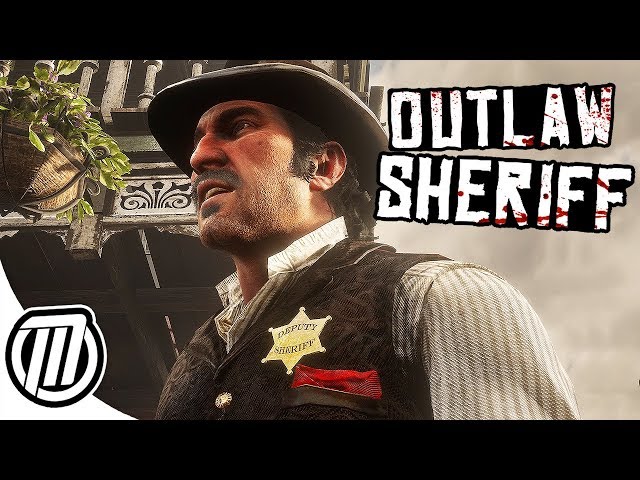 Red Dead Redemption 2: OUTLAW SHERIFF!! - Free Roam Gameplay